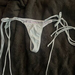 Light Blue Bikini Bottom with Tie Sides